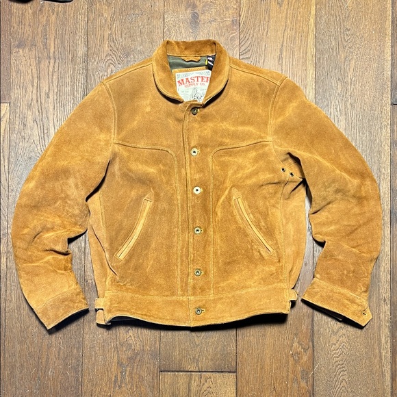 Master Supply Company Rough-out Heavy Suede Jacket - Picture 2 of 16
